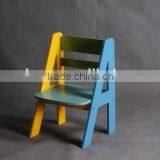 Home Wood Kids Furniture Wooden Children Study Table and Chair Set thumbnail-3