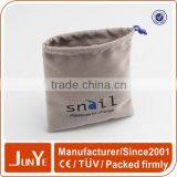 Customized Jewelry Packaging Drawstring Cloth Pouch Fabric Gift Bag Wholesale thumbnail-3