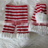 Newborn Santa Hat And Pants Set Baby Christmas Props Photography Prop
