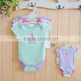 High Quality Soft Cotton Colorful Round Dot Cute Cartoon Pattern Designer Kids Clothes thumbnail-1