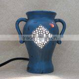 2015 Fashion Design Vintage Electric Essential Oil Burner Catalytic Frangrance Lamp Warmer for Sale thumbnail-1