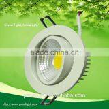 Adjustable 12w Led Downlight, Led Downlight 12w, Cob Led Downlight