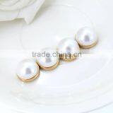 Chinese Imitation Jewellery With Gold Plated Earring Fashion Big Pearl Earrings thumbnail-5