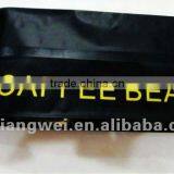 Black Coffee Beans Aluminium Foil Bag 16oz