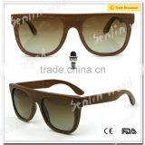 Custom Case Colourful Wood Frame Polarized Sunglasses thumbnail-3