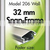 Hotsell Indoor Advertising Board Frame With Round Corner, Aluminum Advertising Frame thumbnail-3