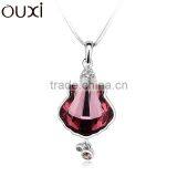 OUXI fashionable design manufacturer wholesale price 925 silver crystal pendant jewelry Y30060