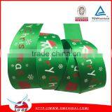 Factory Newest Custom Decorative Printed Ribbon Gift Ribbon for Christmas Decoration