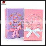 Customized Rigid Paper Folding Gift Box With Ribbon Closure thumbnail-2