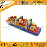 Amusement Park Commercial Grade Giant Inflatable Obstacle Course for Kids and Adults A5064