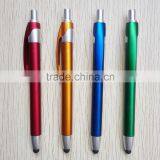 Wholesale Promotional Products China Lacquer Color Barrel and Clip Plastic Stylus Pens thumbnail-2