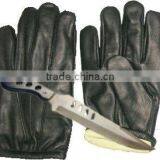 Leather Police Gloves Manufacturer