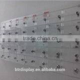 Custom Plastic Acrylic Cell Phone Storage Cabinet