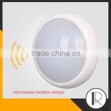 050809 Ip65 Bulkhead Wall 12w Surface Mounted Ip65 Outdoor Wall Mounted Sensor Ceiling Circular Led Light thumbnail-1