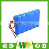 Factory direct 3s2p 18650 11.1V 4000mAh 4400mAh 4800mAh 5200mAh lithium battery