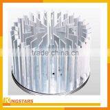 Anodized Black Pure Aluminum Cold Forging LED Light Pin Fin Heat Sink thumbnail-1
