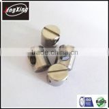 good quality customized M6 stainless steel A4 slotted barrel nut