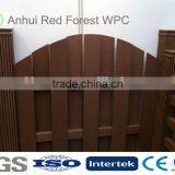 Laminate Plastic Safety Wpc Garden Fencing