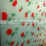 Colorful Design Silkscreen Printed Glass for Windows thumbnail-5