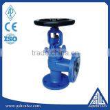 Manual Bellows Sealed Right Angle Globe Valve
