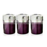Stylish Colored Kitchen Storage Canister With Glass Lid thumbnail-1