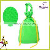 pp Non Woven Fabric Drawstring Bag With Satin Ribbon thumbnail-1