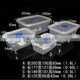 Transparent Rectangular Plastic Disposable Food Container With Different Size thumbnail-4