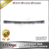 50in 288W High Power Radius Offroad 4x4 Raciing Powersports ATV UTV SUV Bune Buggy Truck Led Light Bar thumbnail-1