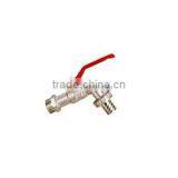 1/2" Brass Bibcock,Long Handle Kitchen Faucet, Comman Indoor Brass Tap, High Quality Brass Garden Bibcock < SGB5103A> thumbnail-1