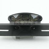 Universal Motorcycle LED Rear License Plate Bracket Light Brake TailLight Smoke thumbnail-1