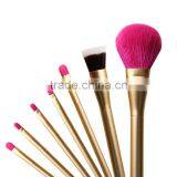 Rose Gold Handle Free Sample Cosmetics Makeup Goat Hair Makeup Brush thumbnail-6
