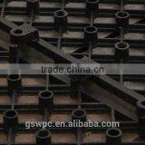 Outdoor Hollow Wood Plastic Composite Decking/WPC Board 310*310*22mm thumbnail-5