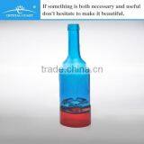 Wine Bottle Tea Light Candle Holder; Decorative Candle Holder thumbnail-2