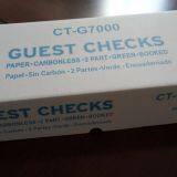 Green Color 2parts Carbonless Guest Check CT-G7000 thumbnail-5