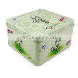 CMYK Printing Empty Metal Tin Box