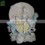Carved Marble Small Guanyin Statue thumbnail-1