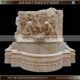 Classic Garden Stone Wall Water Fountain With Apollo thumbnail-1