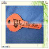 Stylish Interior Decorating Key Shape Clothes Use Wooden Holder thumbnail-1