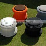 2017 Trade Assurance JINHUA SIGMA Modern Leisure Design Round Rattan Mini Garden Stool thumbnail-1