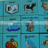 Wooden Cube With Painted,wooden Cube With LettersYZ-1211090 thumbnail-1