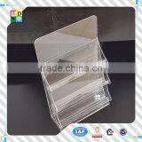 New Arrival Acrylic Free Stand Document Holder/High Quality Acrylic Table Use File Holder/simple Acrylic Mount Brochure Holder thumbnail-1