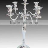 Silver Candelabra, Wedding Candelabra, for Party and Events thumbnail-1