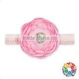 12 Color Diamond And Flower Baby Shabby Hair Accessories Girl Headband thumbnail-1