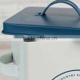 Rectangular Metal Laundry Powder Storage Box With Scoop thumbnail-4