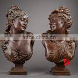Modern Rustic Home Decor Lady Bust Statues thumbnail-1