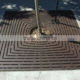 Cast Iron Trench Drain&round Tree&enamel Grates thumbnail-2