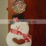 Snowman Wood Plaque Decorative Wall Hanging Plaque thumbnail-2