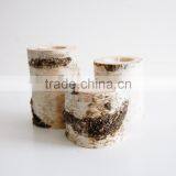 Home Decor Wood Candles.Tree Branch Candleholders Set Of 3, Wooden Tealight Holders thumbnail-4