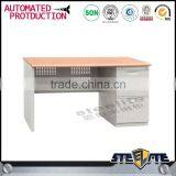 Modern White High Gloss Computer Desk on Sale thumbnail-5