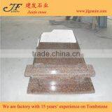 G562 Maple Red Granite Single Monuments for Poland Market thumbnail-4